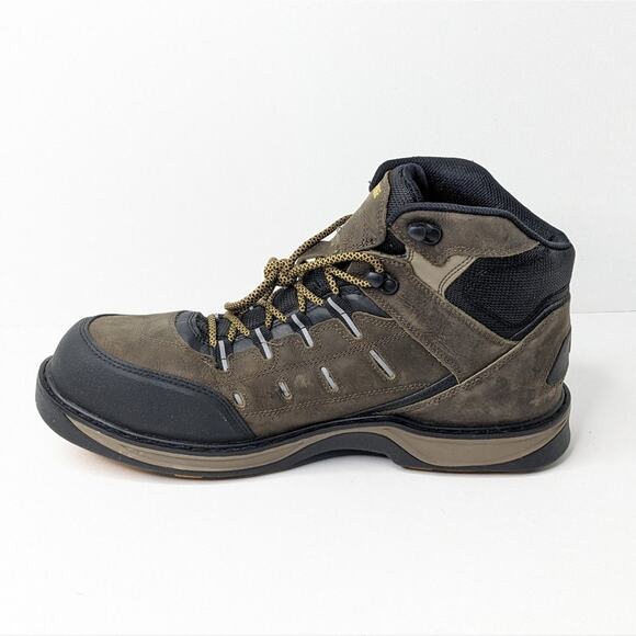 Wolverine Edge LX Composite Toe Work Boots, Brown Leather, Men\'s 13 M main image 4